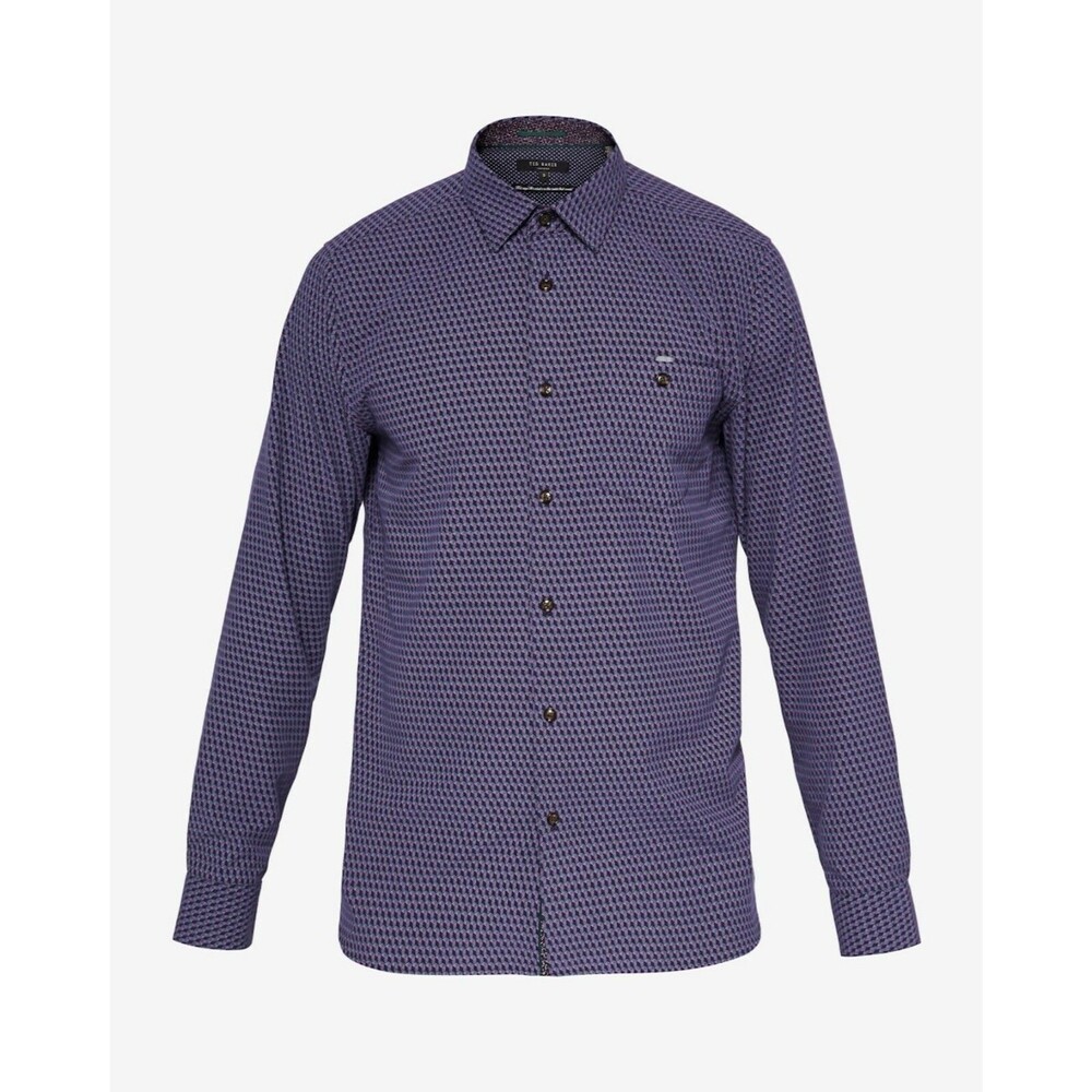 Ted Baker London Wyne Geo Print Sport Shirt